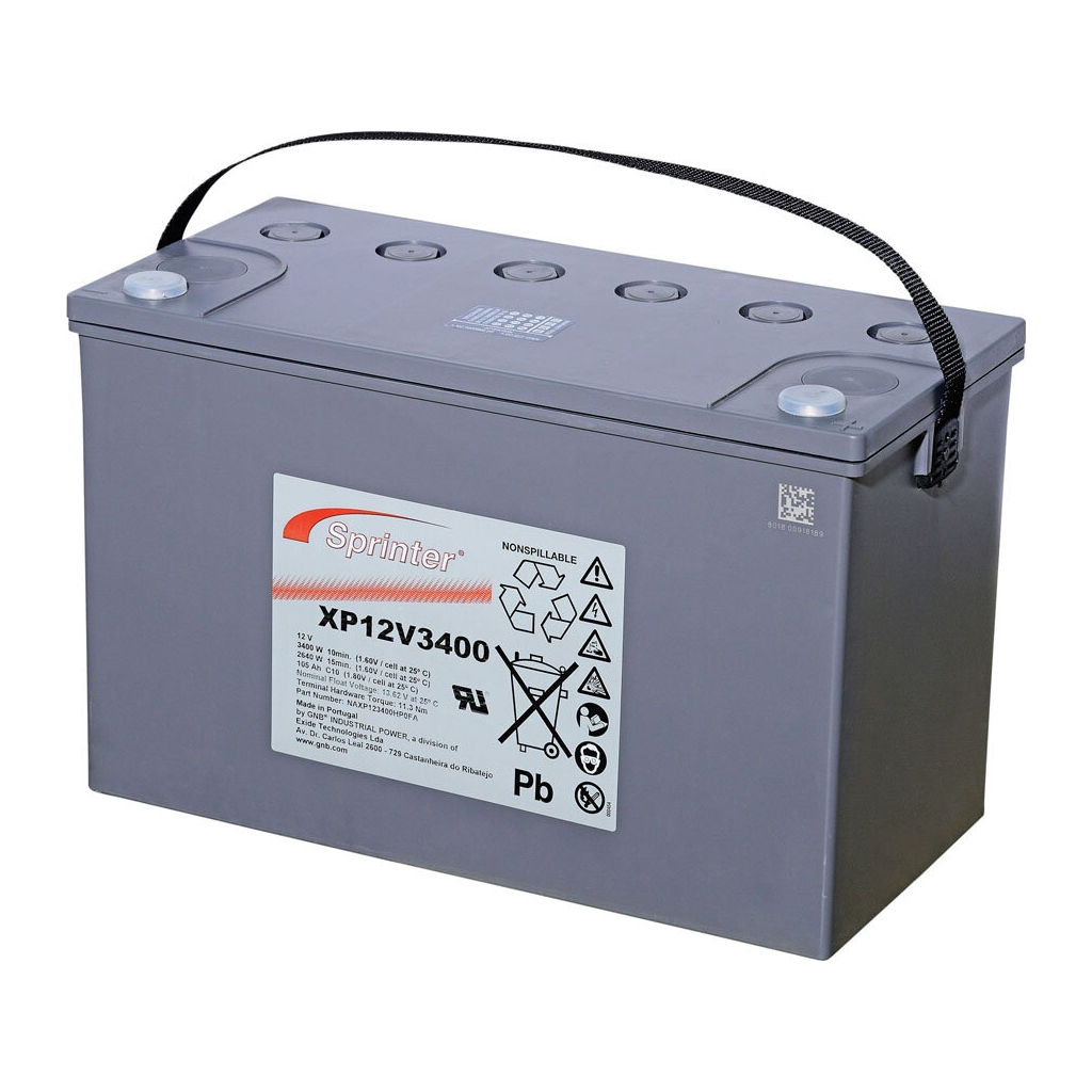 Батарея до ДБЖ EXIDE XP12V4000 12V-120Ah (XP12V4000)