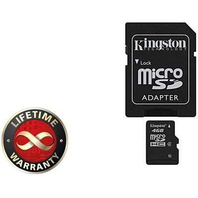 Карта пам'яті Kingston 4Gb microSDHC class 4 (SDC4/4GB)