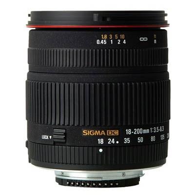 Об'єктив 18-200mm f/3.5-6.3 DC for Nikon Sigma (77D955)