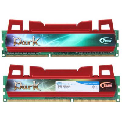 Модуль пам'яті для комп'ютера DDR3 8GB (2x4GB) 1600 MHz Team (TDRD38G1600HC9DC01)