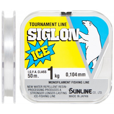 Волосінь Sunline SIGLON ICE 50м #0.4/0.104мм 1кг (1658.03.10)