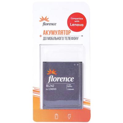 Акумуляторна батарея для телефону Florence Lenovo BL242 2300mAh (IR0899)