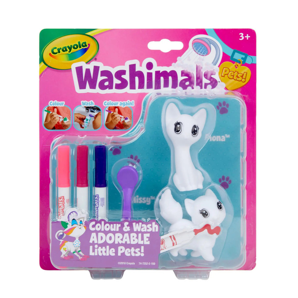 Набір для творчості Crayola Washimals Котики (256366.106)