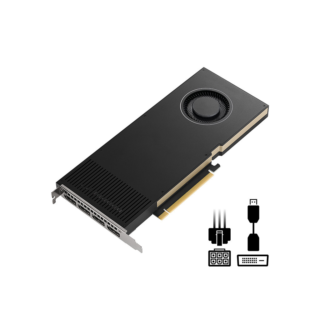 Відеокарта QUADRO RTX A4000 16GB PNY (VCNRTXA4000-PB)