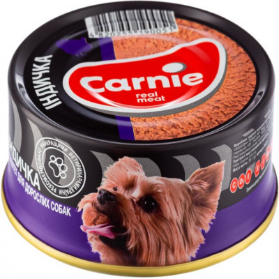 Консерви для собак Carnie Dog м'ясний паштет з індичкою 90 г (4820255190532)