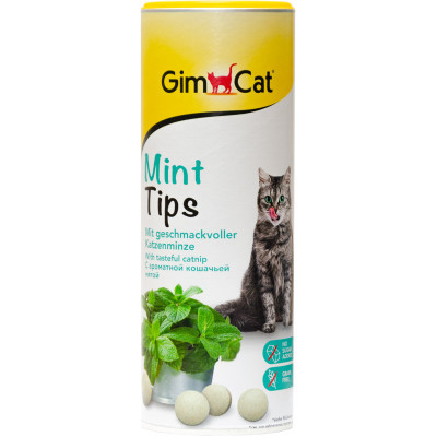 Ласощі для котів GimCat Cat-Mintips з котячою м'ятою 425 г (4002064419152)