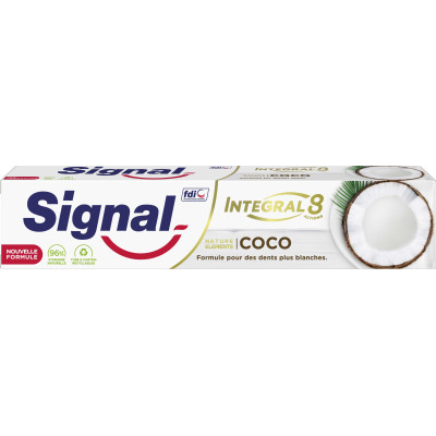 Зубна паста Signal Integral 8 Nature Elements з кокосом 75 мл (8710447328095)