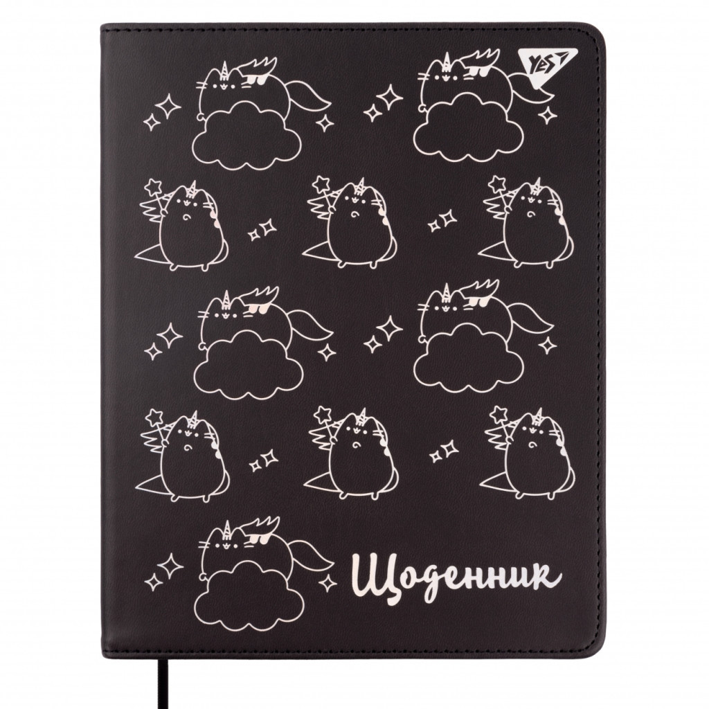 Щоденник шкільний Yes PU інтегральний Pusheen (911380)