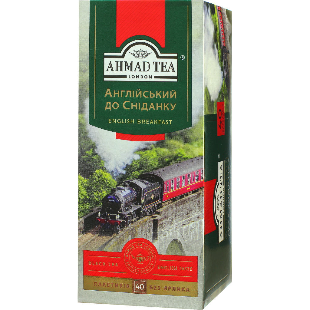 Чай Ahmad Tea Англійський до сніданку 40х2 г (54881009188)