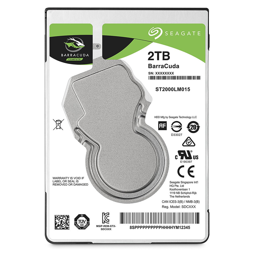 Жорсткий диск для ноутбука Seagate 2.5