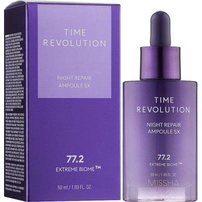 Сироватка для обличчя Missha Time Revolution Night Repair Ampoule 5X 50 мл (8809747922031)