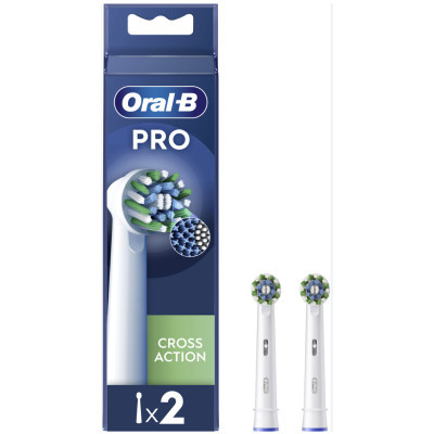 Насадка для зубної щітки Oral-B Oral-B Pro Cross Action, 2 шт (8006540847725)