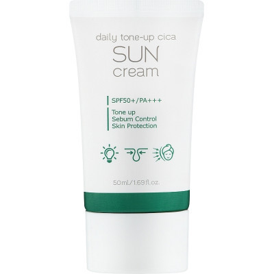 Засіб від засмаги Prreti Daily Tone-Up Cica Sun Cream Сонцезахисний крем 50 мл (8809738321652)