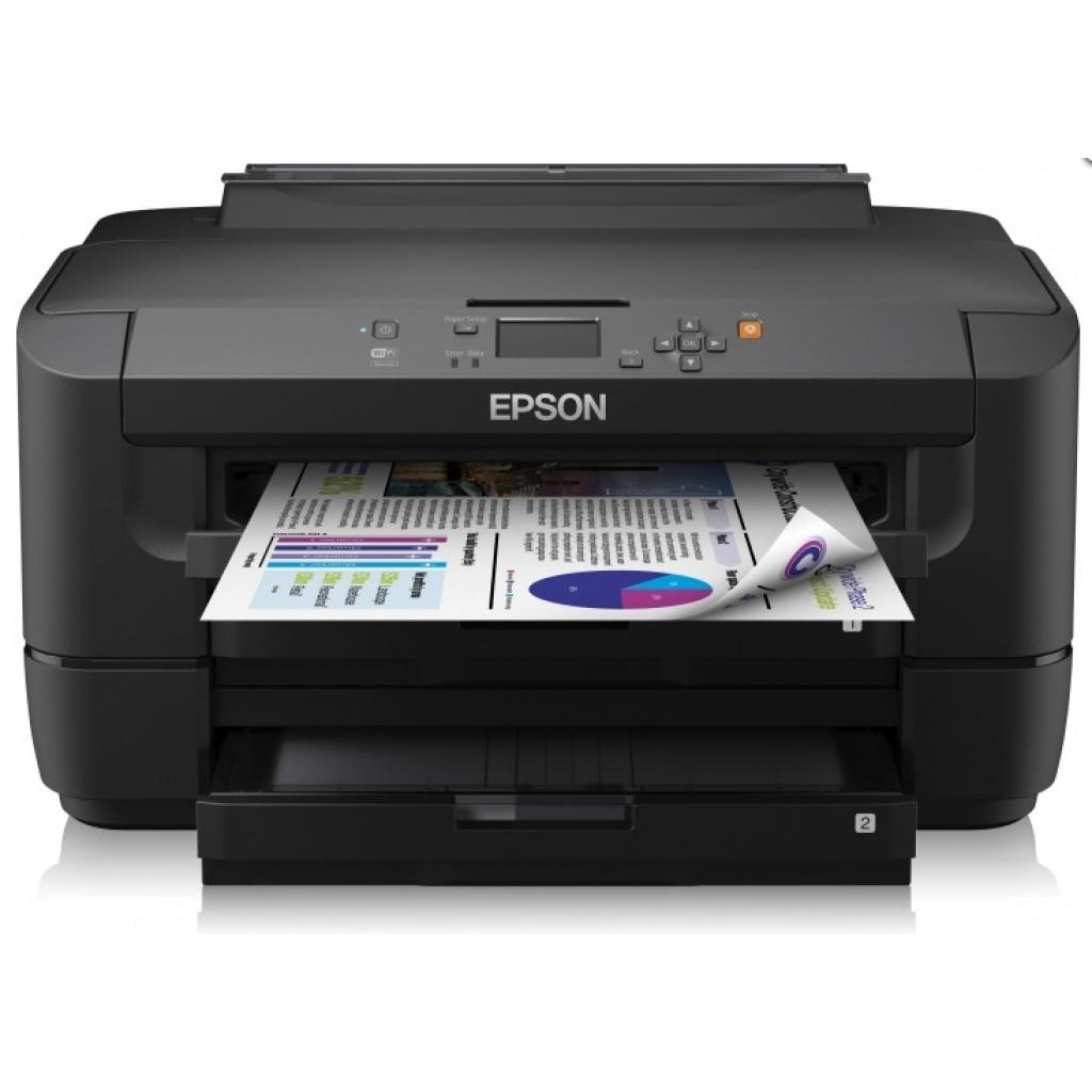 Струменевий принтер Epson WF7110DTW c WI-FI (C11CC99302)