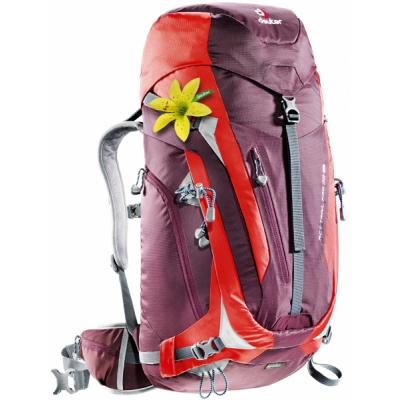 Рюкзак туристичний Deuter ACT Trail PRO 38 SL 5522 aubergine-fire (3441215 5522)