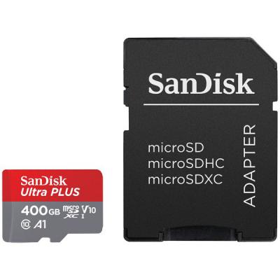 Карта пам'яті SanDisk 400GB microSDXC class 10 UHS-I (SDSQUAR-400G-GN6MA)