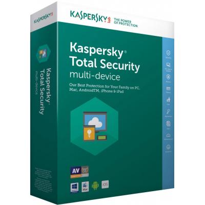 Антивірус Kaspersky Total Security Multi-Device 5 ПК 2 year Base License (KL1949XCEDS)