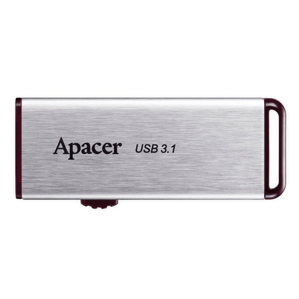 USB флеш накопичувач Apacer 16GB AH35A Silver USB 3.1 Gen1 (AP16GAH35AS-1)