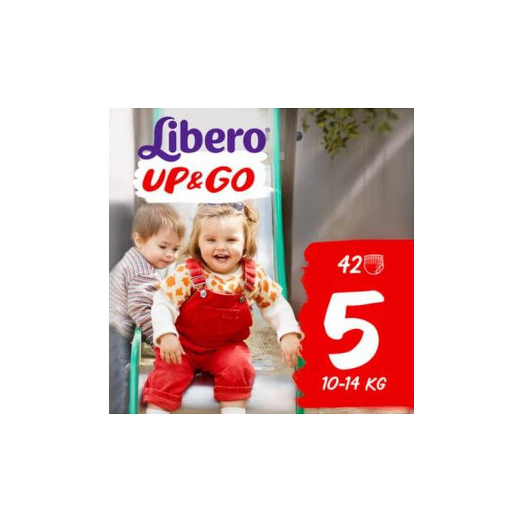 Підгузок Libero UpGo 5 10-14 кг 42 шт HERO (7322540732276)