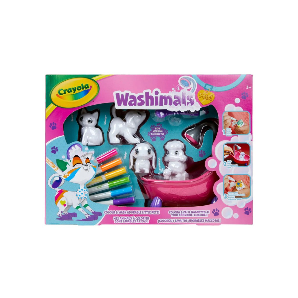 Набір для творчості Crayola Washimals Мої улюбленці (256364.104)