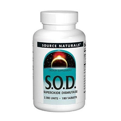 Антиоксидант Source Naturals СОД Ферменти 235 мг, SOD, 180 таблеток (SN0613)