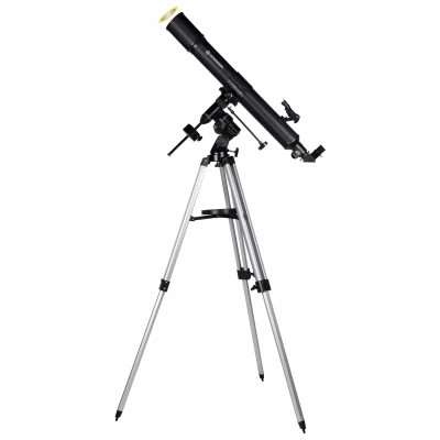 Телескоп Bresser Quasar 80/900 EQ Refractor Solar Carbon + фільтр + адаптер (923033)