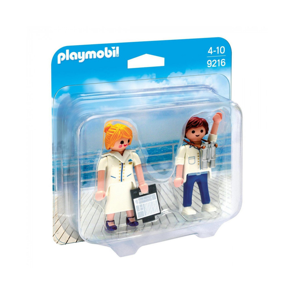 Конструктор Playmobil Капітан круїзного корабля і помічниця (6081056)