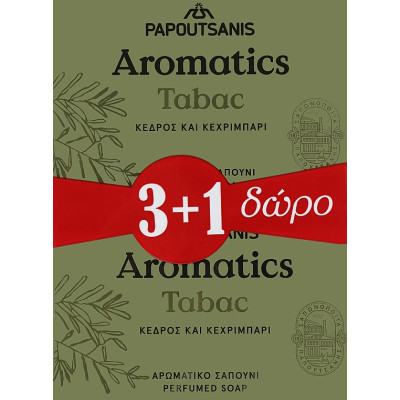 Тверде мило Aromatics Тютюн 4 x 100 г (5201109002673)