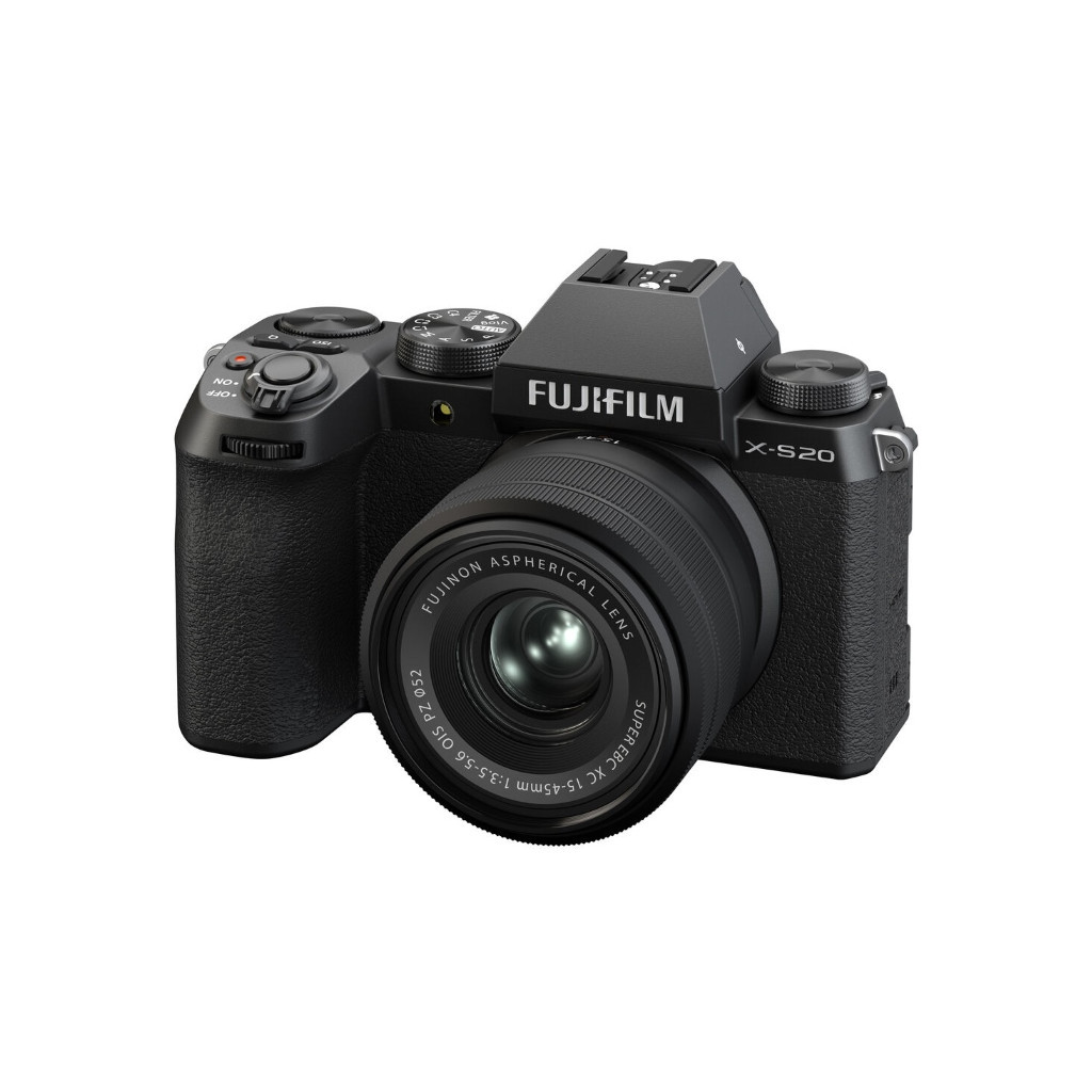 Цифровий фотоапарат Fujifilm X-S20 + XC 15-45mm F3.5-5.6 Kit Black (16781917)