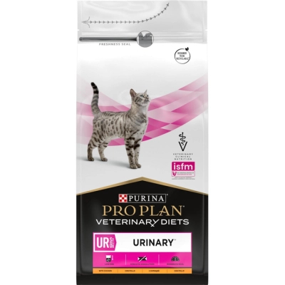 Сухий корм для кішок Purina Pro Plan Veterinary Diets UR Urinary при сечокам'яній хворобі 1.5 кг (7613035160552)