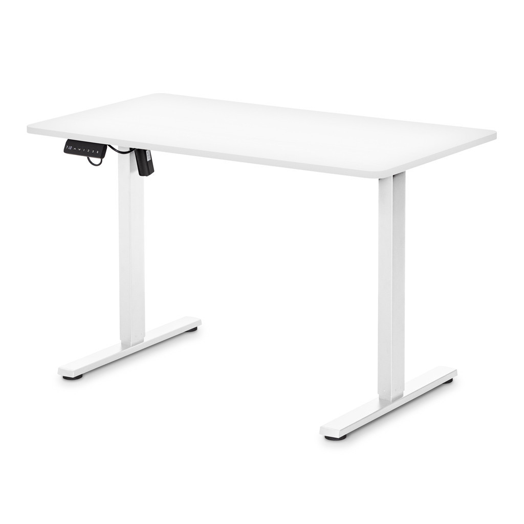 Комп'ютерний стіл Mealux PowerDesk Lite White з електрорегулюванням висоти (EVO-201 Lite W/W)