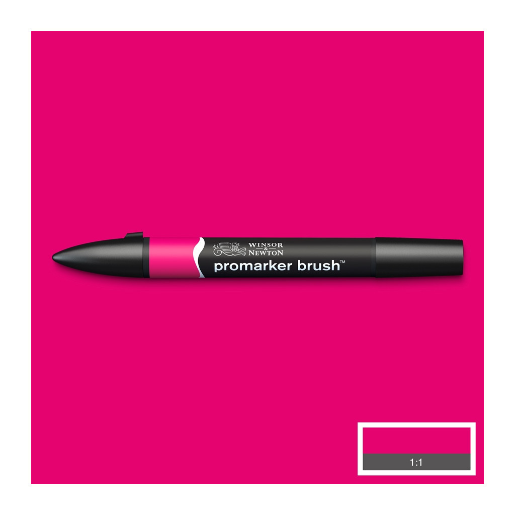 Маркер Winsor&Newton двосторонній Brushmarker, (M865) Маджента (884955042892)