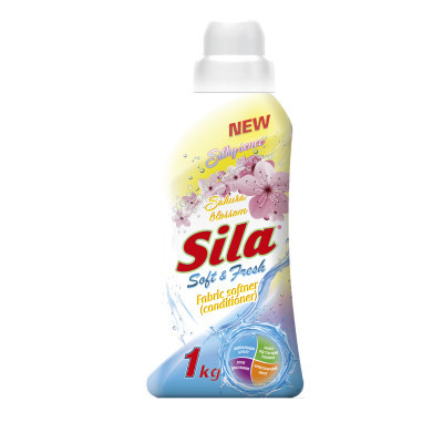 Кондиціонер для білизни Sila Soft & Fresh Silky Sense 1 кг (4823107600043)