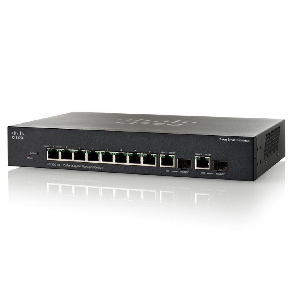 Комутатор мережевий Cisco SG300 (SRW2008-K9-G5)