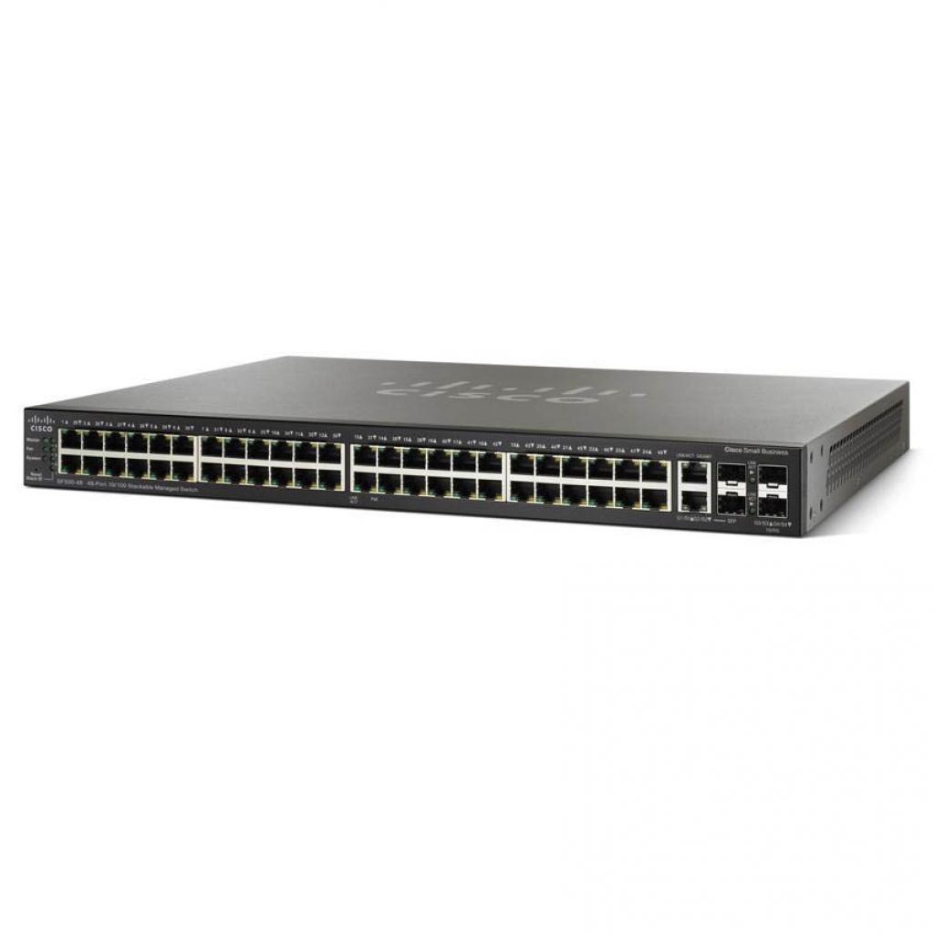 Комутатор мережевий Cisco SF500-48 (SF500-48-K9-G5)