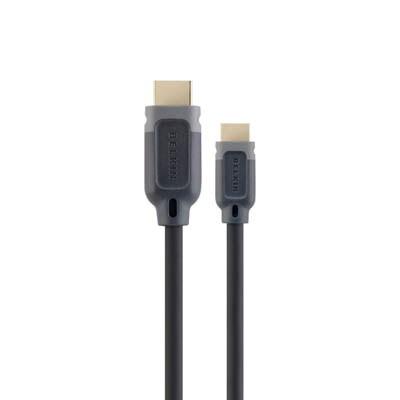 Кабель HDMI A to HDMI C (mini), 1.5m Belkin (F3Y006cp1.5M)