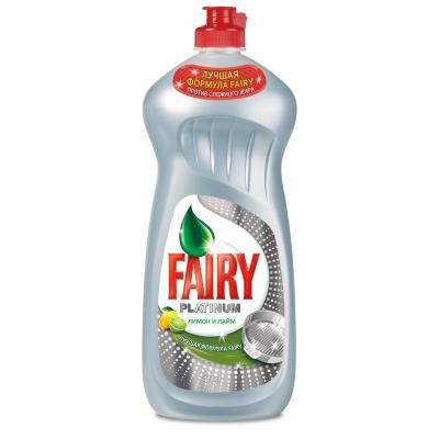 Засіб для ручного миття посуду Fairy Platinum Лимон и лайм 720 мл (4015600519940)