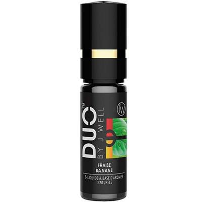 Рідина для електронних сигарет Jwell DUO FRAISE BANANE 10 ml 0 mg (DUOFB1000)