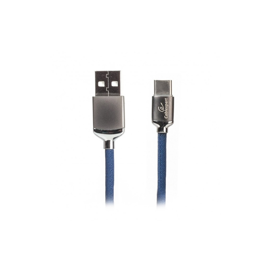 Дата кабель USB 2.0 AM to Type-C 1.0m Cablexpert (CCPB-C-USB-07B)