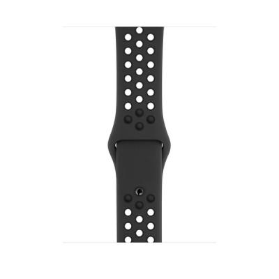 Ремінець до смарт-годинника Apple 44mm Anthracite/Black Nike Sport Band – S/M & M/L (MX8E2ZM/A)