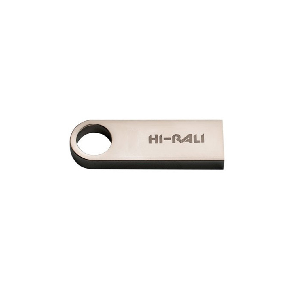 USB флеш накопичувач Hi-Rali 2GB Shuttle Series Silver USB 2.0 (HI-2GBSHSL)