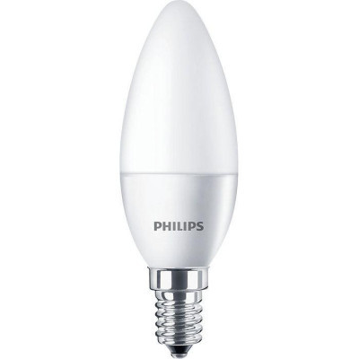 Лампочка Philips LEDCandle 6-60W E14 827 B35NDFR RCA (929002273637)