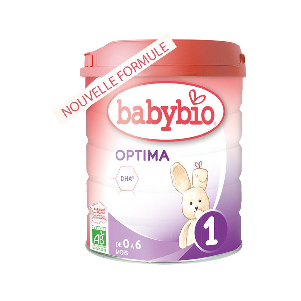 Дитяча суміш BabyBio Optima 1 молочна +0 міс. 800 г (3288131580319)