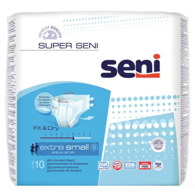 Підгузки для дорослих Seni Super Extra Small 10 шт (5900516691165)