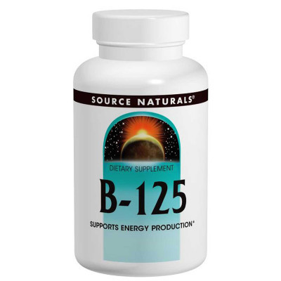 Вітамін Source Naturals Комплекс Вітамінів Групи B 125мг, 60 таблеток (SN0425)