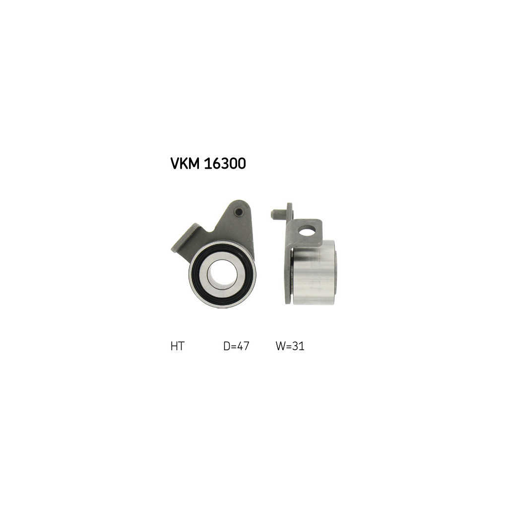 Ролик натягувача ременя SKF VKM 16300