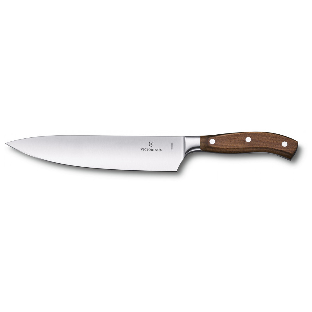 Кухонний ніж Victorinox Grand Maitre Wood Chef's 22см (7.7400.22G)