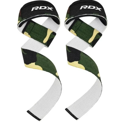 Кистьові лямки RDX W1 Gym Single Strap Camo Green Plus (WAN-W1CGN+)