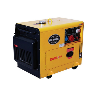 Генератор KAMA KDK7500SC3, 230/400V, 50Hz, 5.5kW, 6.9KVA, 14.5л (KDK7500SC3)