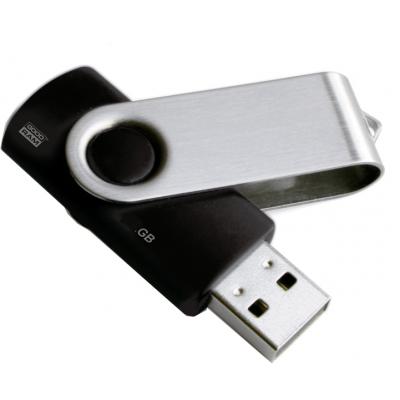 USB флеш накопичувач Goodram 4GB Twister Black USB 2.0 (PD4GH2GRTSBK)